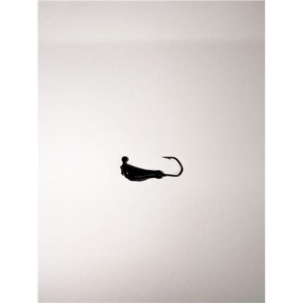 POW Casting Banana Jig Heads (6-Pack) Black 1/8oz Sku BJH1/8BK-CP6