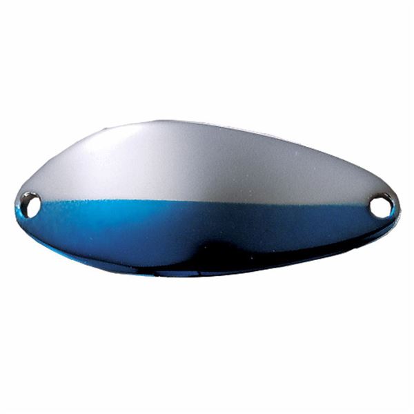 Acme Little Cleo Spoon Nickel/Blue Stripe 2.5" 3/4oz Sku C340/NNB