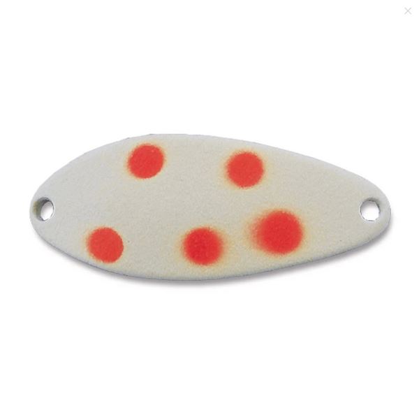 Acme Little Cleo Spoon Glow Orange Dot 2.5" 3/4oz Sku C340GL/GLFD