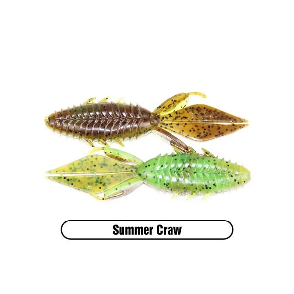 X Zone Lures Pro Series Adrenaline Bug  Summer Craw 4" Sku 17315