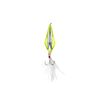 Image 1 : Lunkerhunt Rattle Spud Silver/Chartreuse 1.6" 3/16oz Sku RS205
