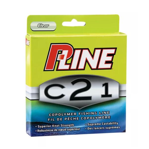 P-Line C21 Copolymer Fishing Line  12 lb 300 Yards Sku C21F-12