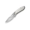 Image 1 : Buck Knives 327 Nobleman Folding Knife Brushed Steel Sku 5834