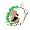 Image 1 : Lucky Strike Crawler Harness Nickel Green Beads Sku 701112-49