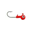 Image 1 : Eagle Claw Ball Head Jigs Red 1/4oz (10 Pack) Sku QJB0514AH