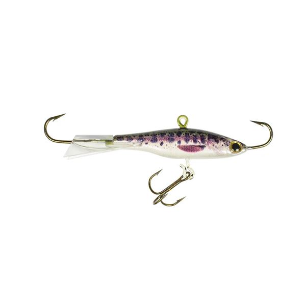 Lunkerhunt Straight Up Jig Rainbow 2.25" 7/8oz Sku SUYR05