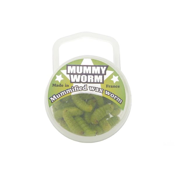Eurotackle  Mummy Worms (35-Pack) Chartreuse Sku 103