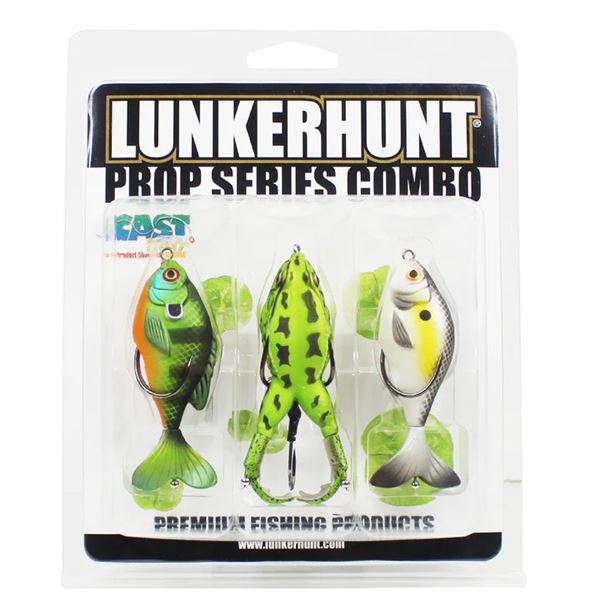 Lunkerhunt Prop Series Combo (3-Pack) Sku PROPCOM01