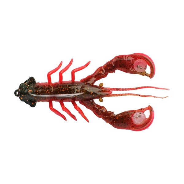 Berkley PowerBait Clatter Craw 2 Count Watermelon Red 3.5" 1/2oz Sku PBCLC-WMR