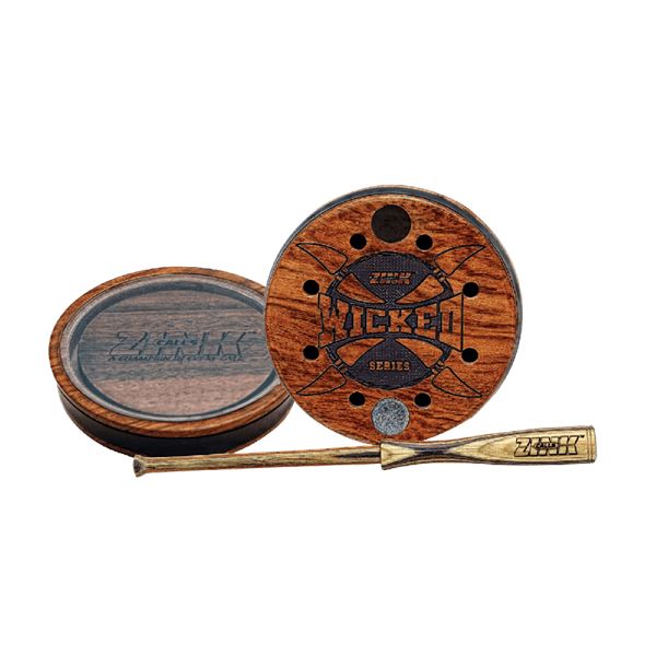 Zink Wicked Series Crystal Pot Turkey Call, Brazilian Cherry Wood Sku ZNK307
