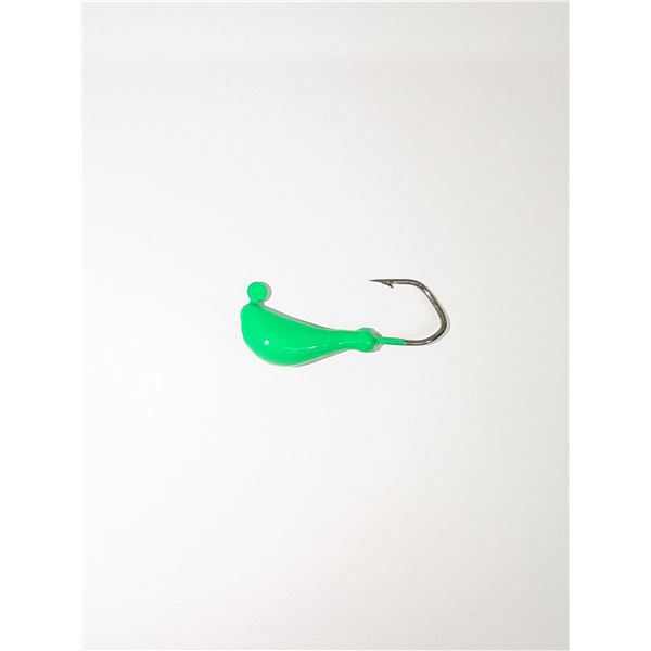 POW Casting Banana Jig Heads (6-Pack) UV Antifreeze 3/8oz Sku BJH3/8UVA-CP6