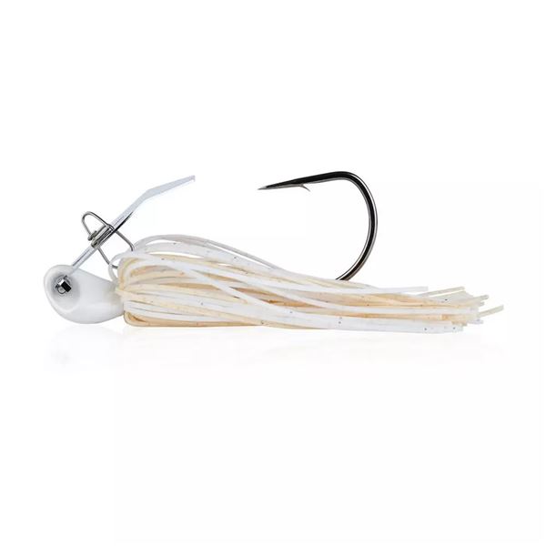 Berkley Slobberknocker Bladed Jig  White 3/8 oz #4 Hook Sku BJGBLD3/8-WH