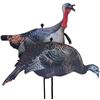 Image 1 : Higdon 63029 FLEX Turkey Combo, Tom and Hen Silhouette Decoy Sku 63029