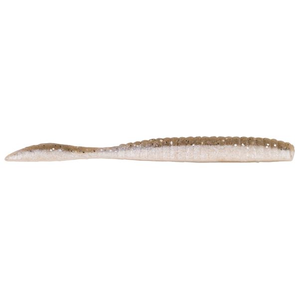 Berkley Powerbait Max Scent Flat Worm Brown Back 3.6" Sku PBMSFW4-BRBK