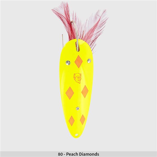 Eppinger Weedless Daredevle Spoon Five of Diamonds 1oz 3-5/8" Sku 517