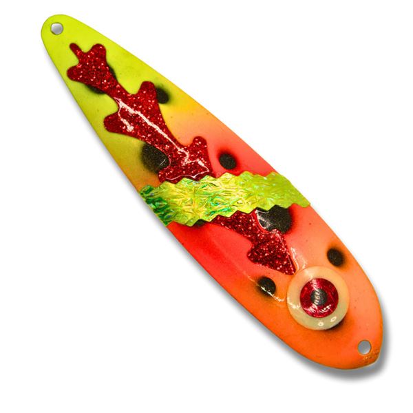 TNT Premium Lures Silver Back Spoons  5 Alarm 5" Magnum Sku PAL50312S