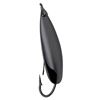 Image 1 : Johnson Silver Minnow  Weedless Spoon Black 2.5 1/2 OZ Sku SM1/2-BLK