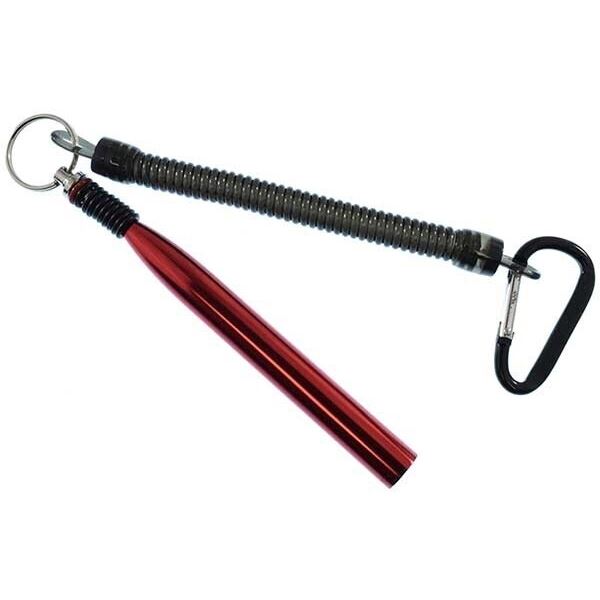 X Zone Wacky Rigging Tool Red Finish With Coil Lanyard Sku WACKYT
