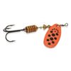 Image 1 : Mepps Comet Spinner Orange/Black Dots Size 3 (1/4oz) Sku C3 ORBD