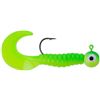 Image 1 : Johnson Swimming Grubs Chartreuse/Green 1/4 oz Sku SG3C1/4-CHG