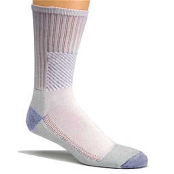 J.B. Field's Athletic Socks  Lite Walker White Large Sku 8450