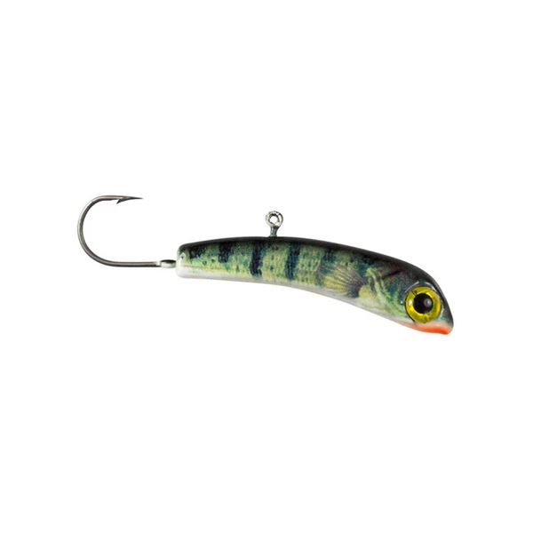 Lunkerhunt Nose Down Straight Up Glow Perch 3/8oz Sku NDSU109