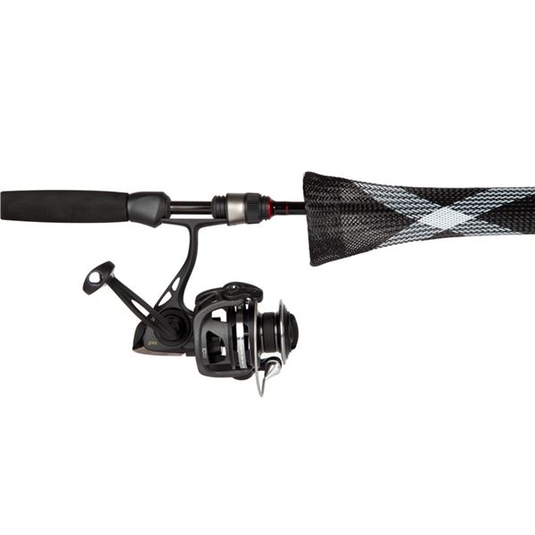 The Rod Glove Grey/Black 5' 5" - 7' Spinning Rod Sku RGS55-WS