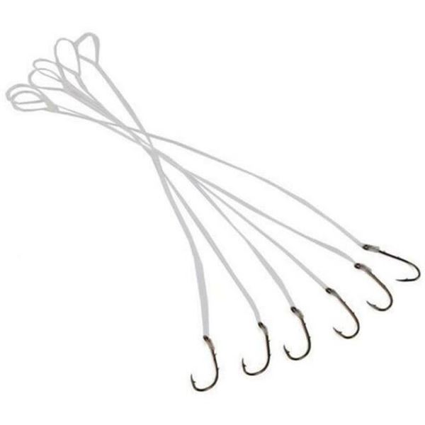 Eagle Claw Snelled Baitholder Hook Size 8 (6-Pack) Sku 139-8