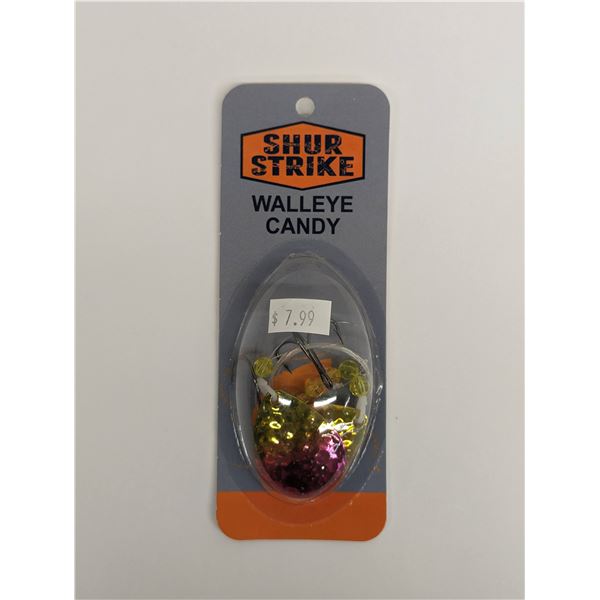 Shur Strike Walleye Candy Antifreeze/Pink Sku SHR-WCH-0606