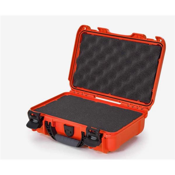 Nanuk Cases 909 Pistol Case Orange w/ Foam Sku 909-1003