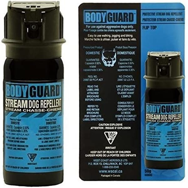 Body Guard Stream Dog Repellent Flip Top 50g Sku 50BDG
