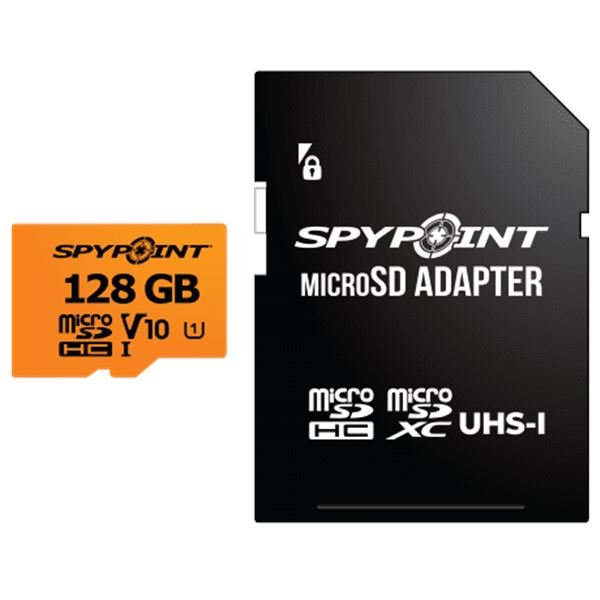Spypoint Memory Card Micro SD XC V30 128GB Sku 5887