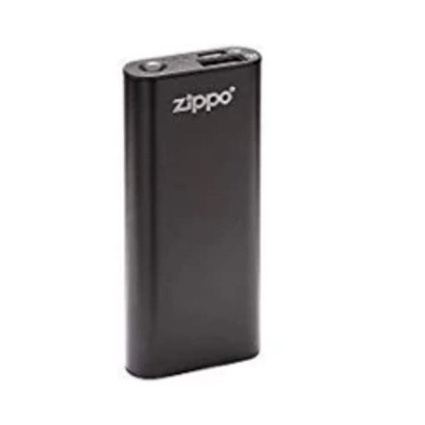 Zippo Heatbank 3 Rechargeable Hand Warmer & Power Bank Black Sku 40598