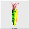 Image 1 : Eppinger Weedless Daredevle Spoon Fire Tiger 1oz 3-5/8" Sku 0307-0354