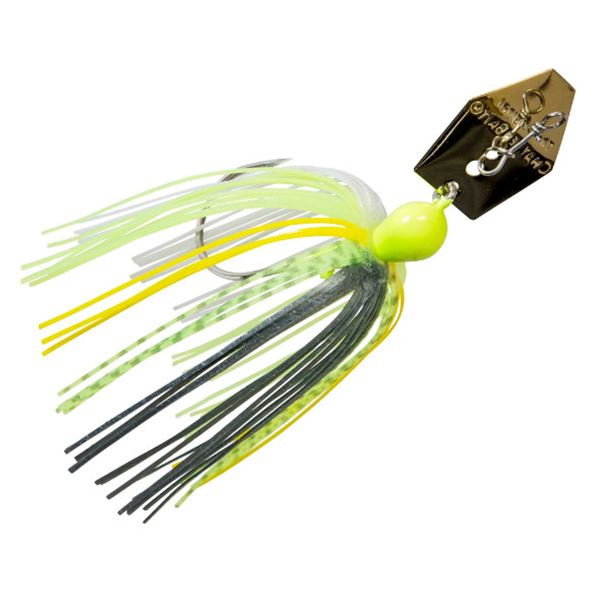 Z-Man Original Chatter Bait Chartreuse Sexy Shad 3/8oz Sku CB38-64