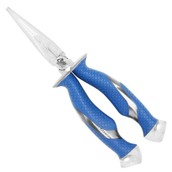 Cuda 8.75" NEEDLE NOSE PLIERS / TITANIUM BONDED Sku CUD-18828-001