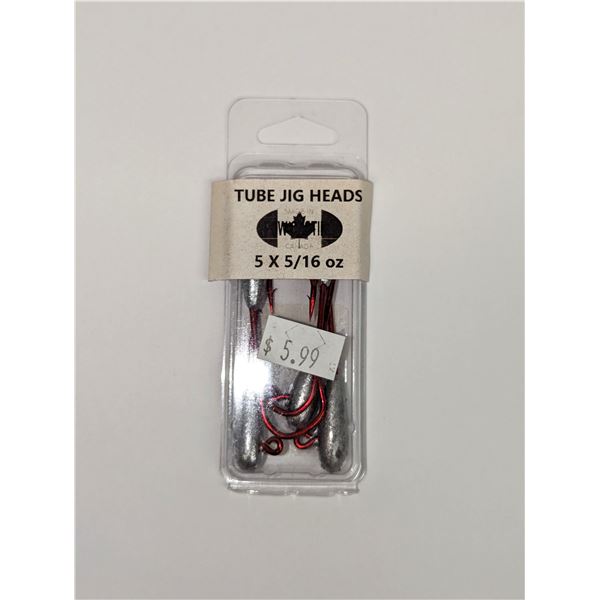 POW Casting Tapered Tube Jig Heads 5 Pack 5/16oz Sku TTJH5/16-5