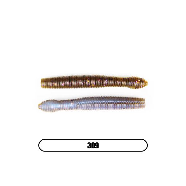 X Zone Lures Pro Series Ned Zone 3" Soft Worm 309 Sku 24309