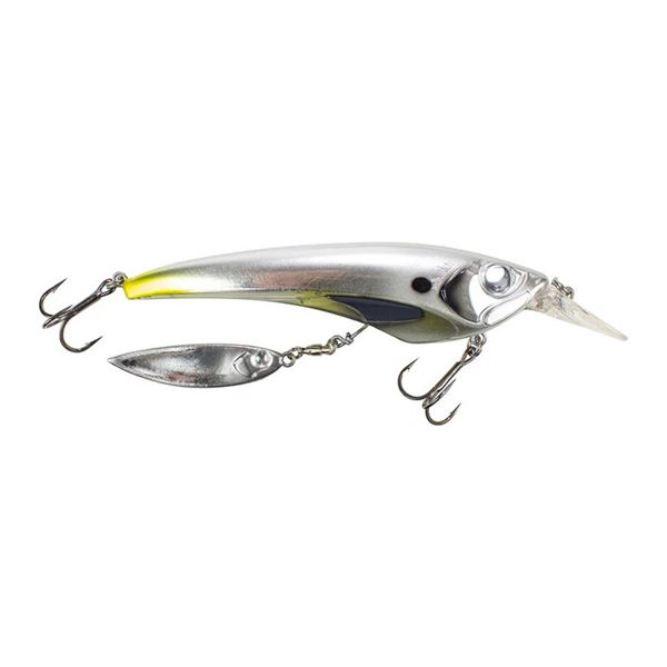 Lunkerhunt Boshi Blade  Chrome 4.3" 5/8 oz Sku UNSPJKB06