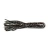 Image 1 : Lunkerhunt Spicy Tubes Black Red Fleck 4" Sku LHPST4000