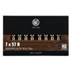 Image 1 : RWS Kegelspitz 7x57R 162 Grain (20 Round) Sku 2118548