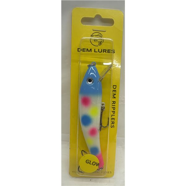 Dem Lures Hard Bait Ripplers Glow Wonderbread 2.0 Sku WONDERBREAD2.0