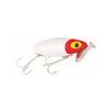 Image 1 : Arbogast Jitterbug Fishing Lure White/Red Head 2 1/2" Sku G600-01