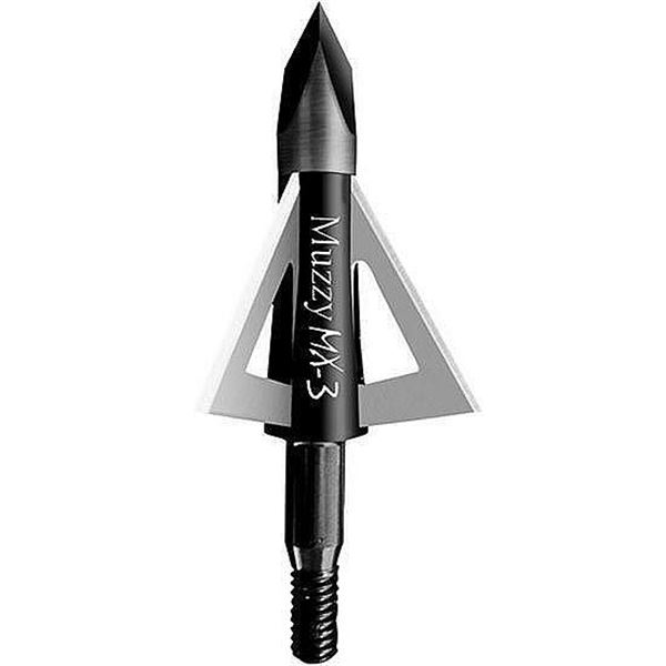 Muzzy MX-3 Broadheads 100 Grain 1 1/4" Cut (3-Pack) Sku 225-MX3-3