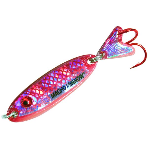 Northland NL-MOM4-93 Macho Minnow 1/4oz Super-Glo Redfish 1Cd Sku NL-MOM4-93