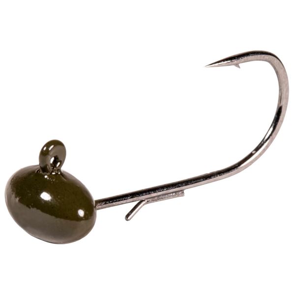 Z-Man Football Nedz Jig Head (3 Pack) Green Pumpkin 3/16oz Sku FNH316-01