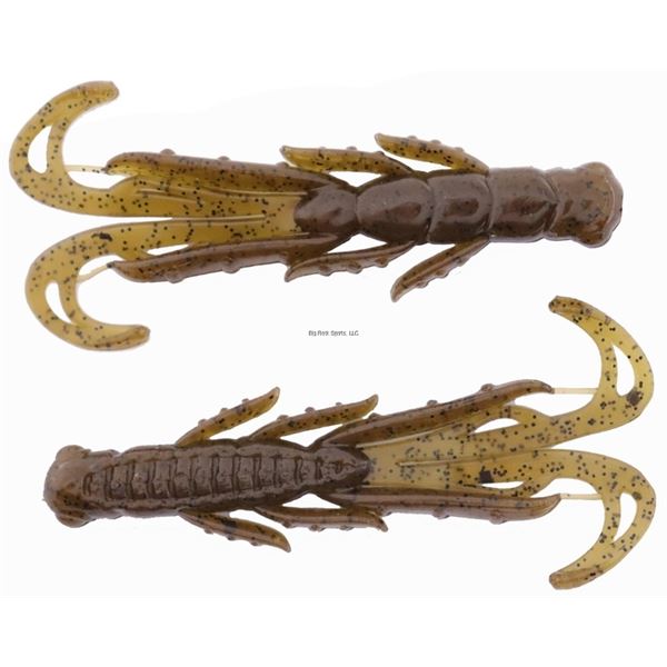 X-Zone Stealth Finesse Series Green Pumpkin Black Flake 2.75" Sku 39310