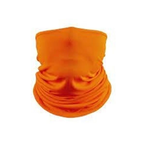 HQ Outfitters NeckGAiter Blaze Orange Sku HQ-NG-BZ
