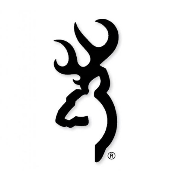 Browning Buckmark Pride 3" Black Decal Sku 3922370399