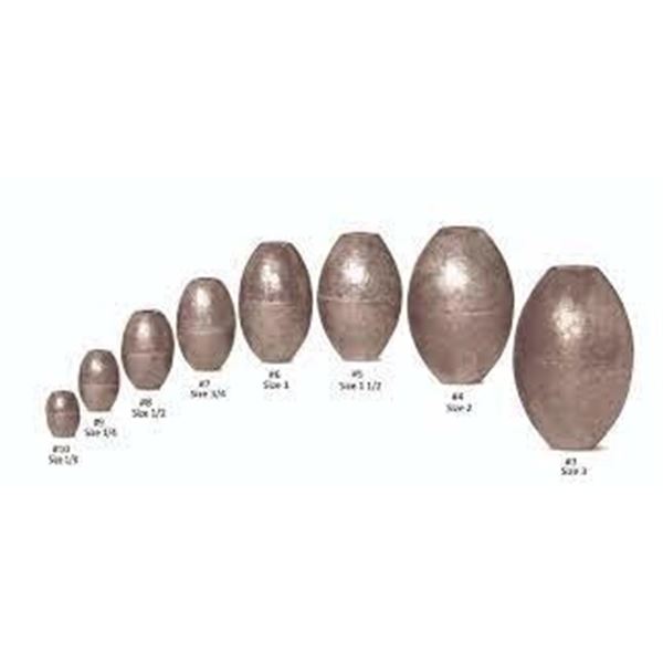 Water Gremlin Egg Sinkers 1 Sku PEG-6